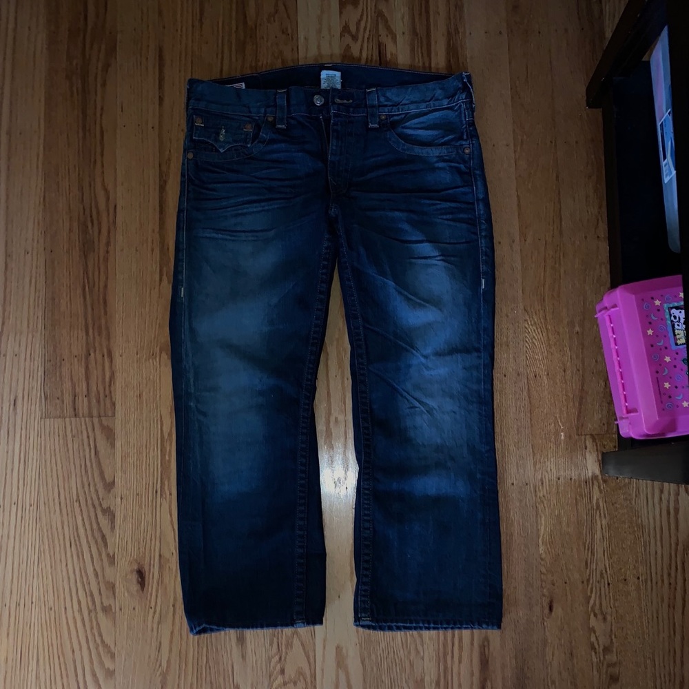 True Religion Ricky Vintage Wash Jeans